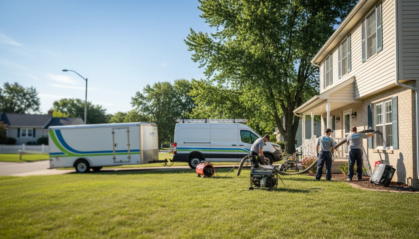 Flooded Basement Restoration And Cleanup With Repair in Forsyth, MT near me